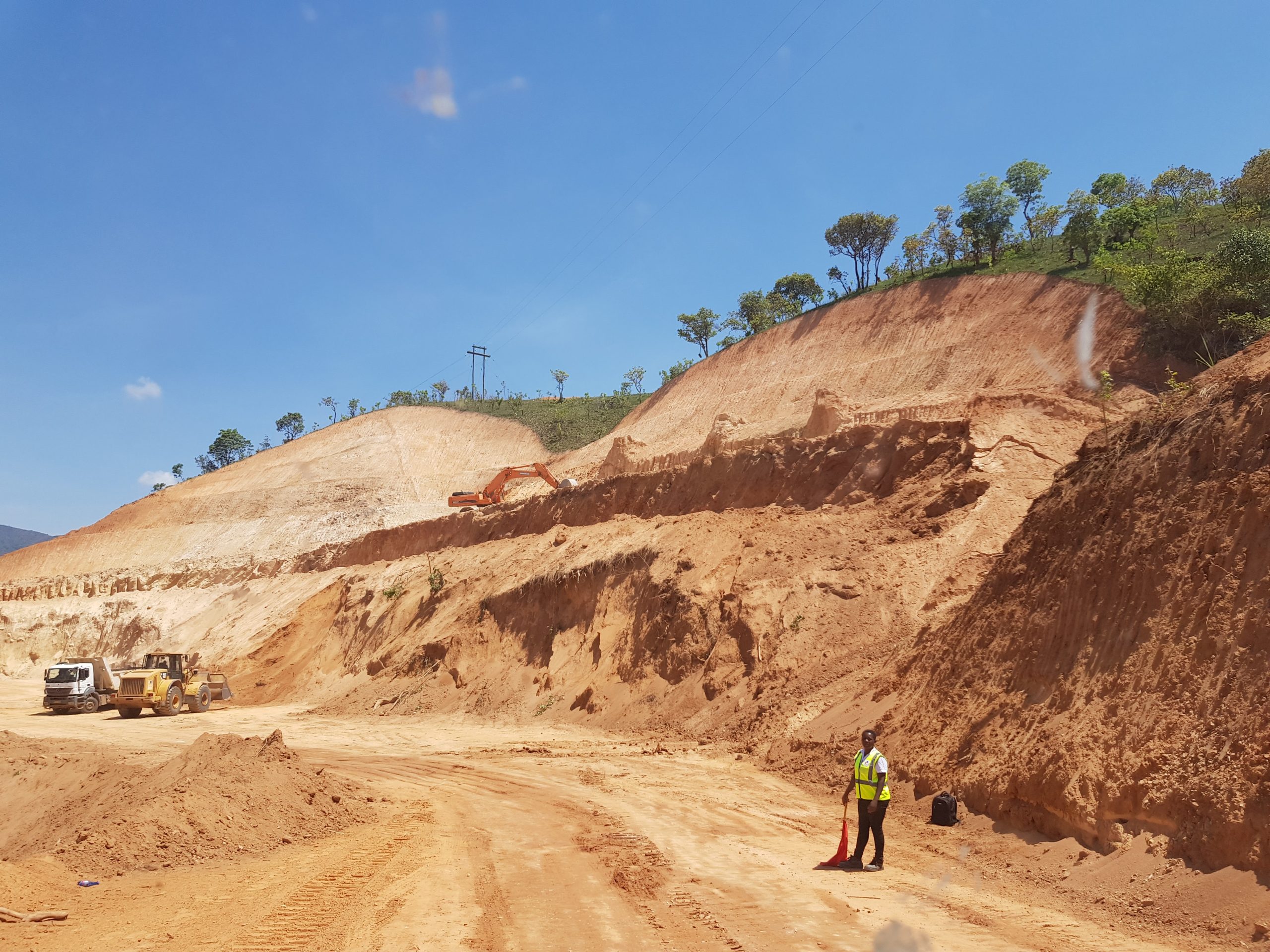 mining site